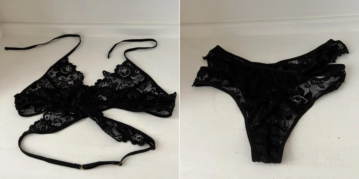Lace bra and panty set (Donnalla)