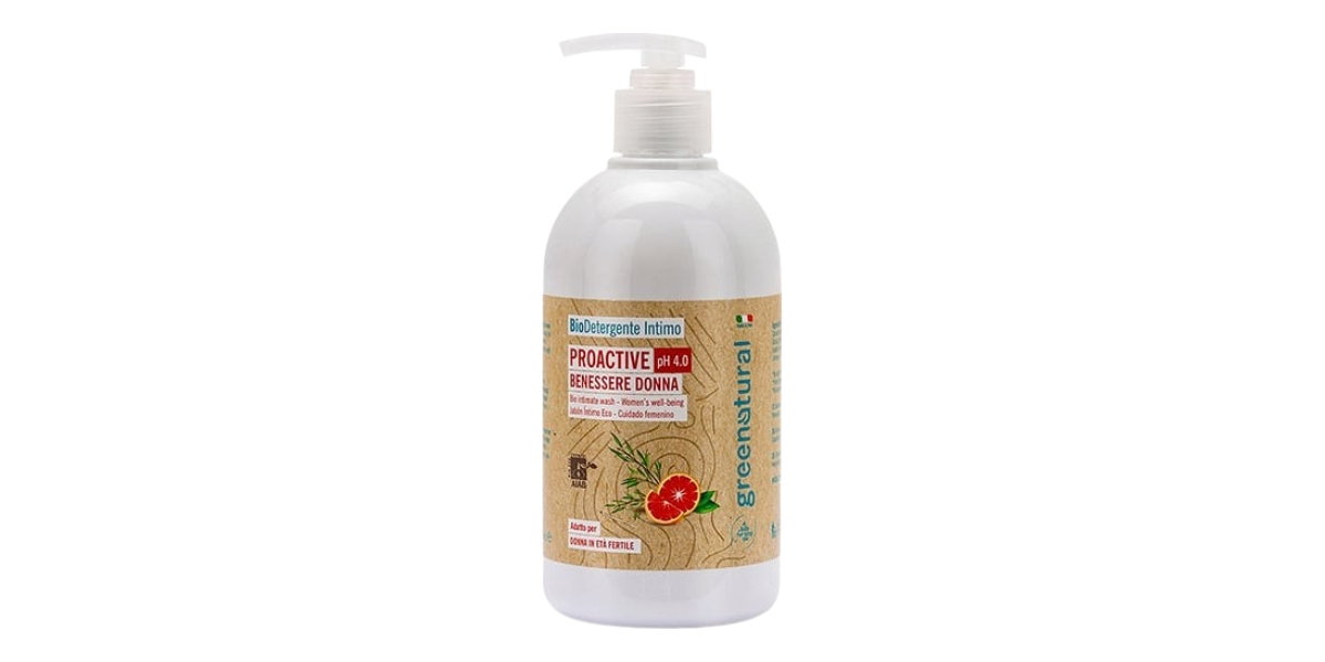 Organic intimate cleanser with pH 4.0 - Greenatural | Feminine hygiene